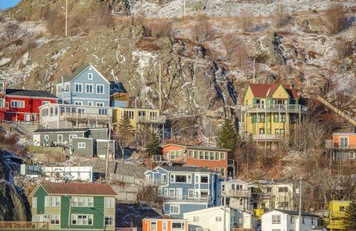 The Battery in St John's, Newfoundland and Labrador.